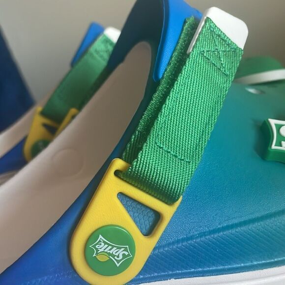 NWT sprite x crocs all terrain clogs unisex men’s size 10 women’s size 12 - Picture 11 of 14